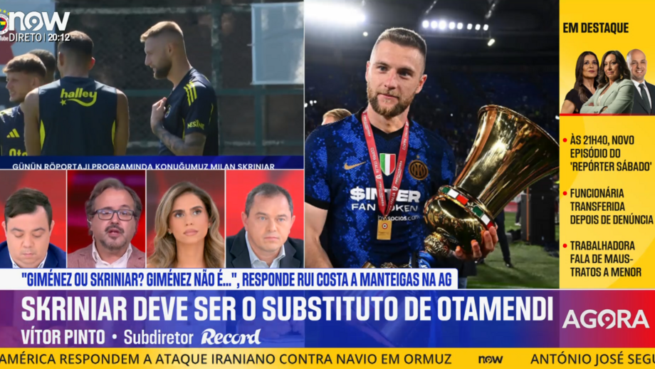 Vítor Pinto, subdiretor de Record, analisa o perfil do jogador apontado às águias