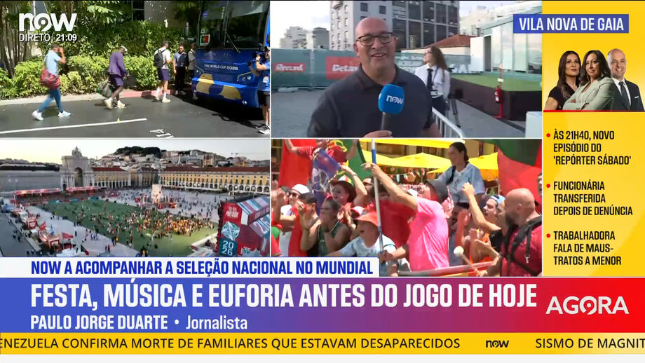 Adeptos começam a deslocar-se para a zona
