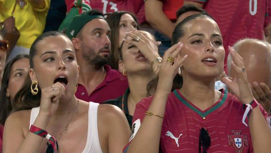 Imagem da namorada de Francisco Conceição com a irmã gémea na bancada em Miami torna-se viral