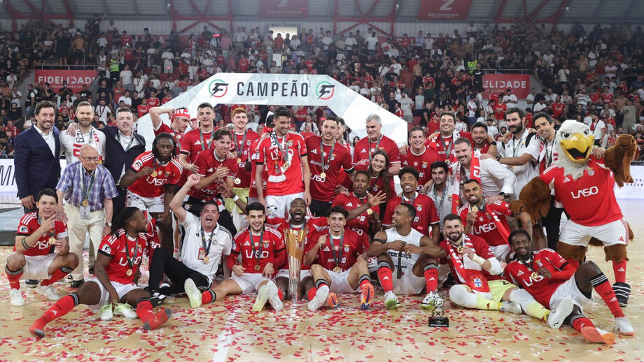 Benfica fez a festa na Luz