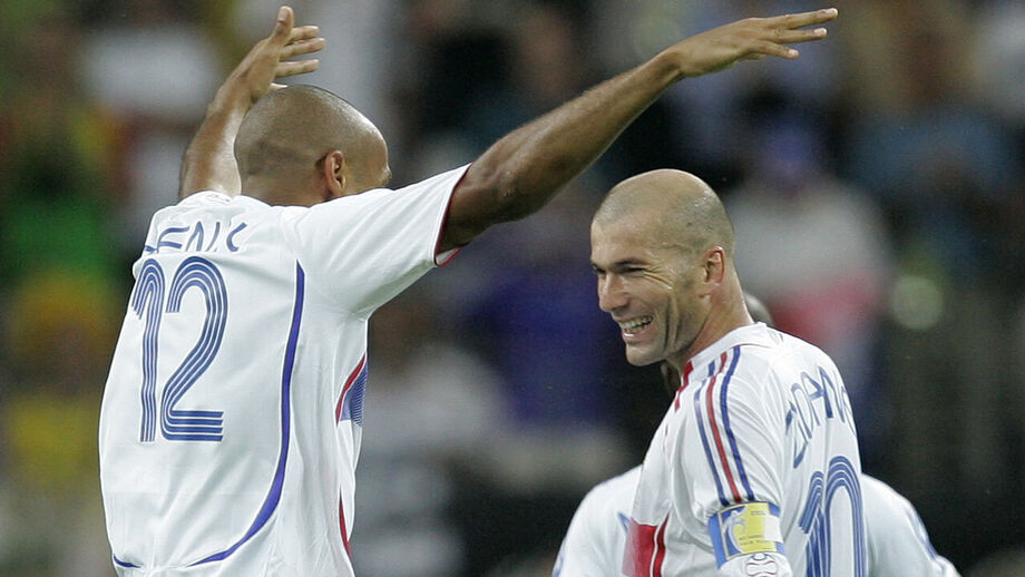 Zidane foi eleito em melhor em campo no Brasil-França dos 'quartos' do Mundial'2006 