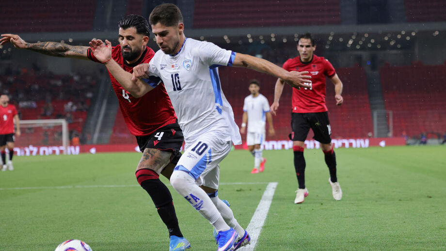 Manor Solomon ao serviço da seleção de Israel