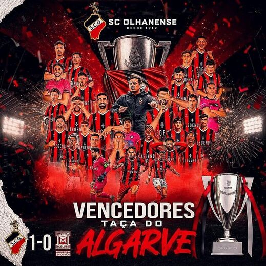 Clube de Olhão inscreve pela primeira vez o seu nome no historial dos vencedores desde que a prova foi reativada