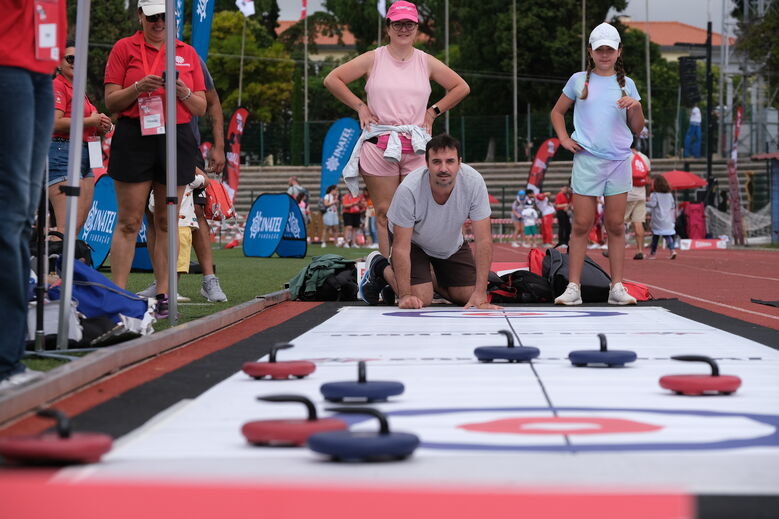 Muita animação no Record Challenge Park