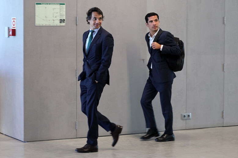 André Bernardo, vice-presidente e administrador da SAD do Sporting, à chegada à AG