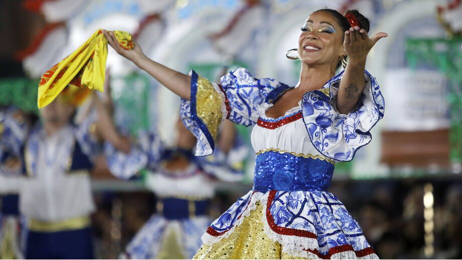 Raquel Tavares, madrinha da marcha de Alfama