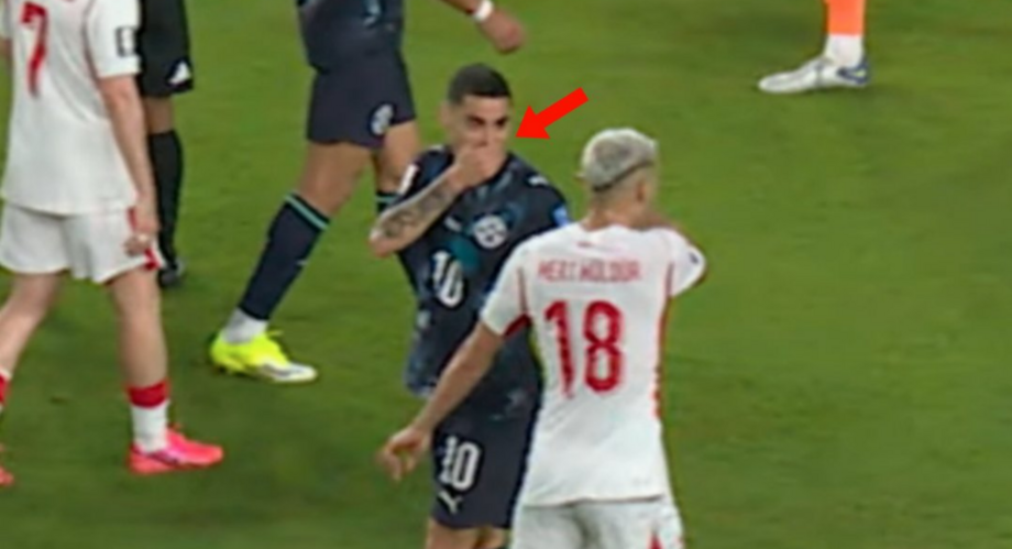Miguel Almirón foi o primeiro jogador a ser expulso pela 'Lei Prestianni'
