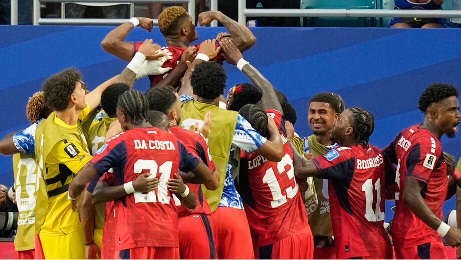 Cabo Verde festeja empate com o Uruguai