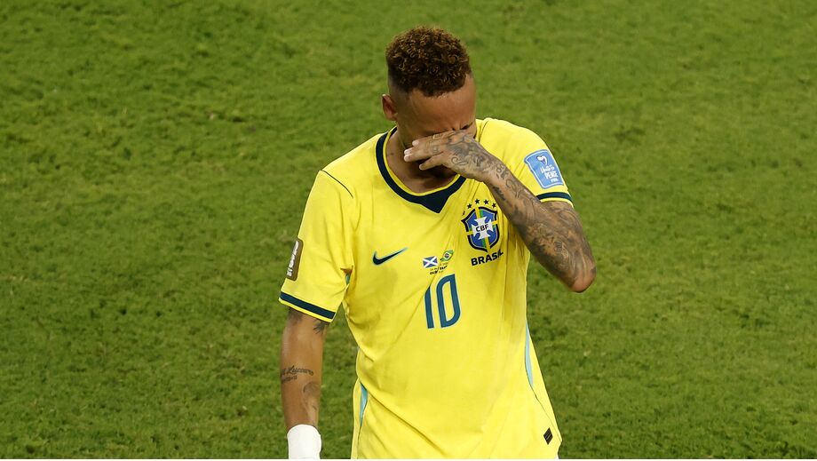 Neymar emocionado com o regresso 