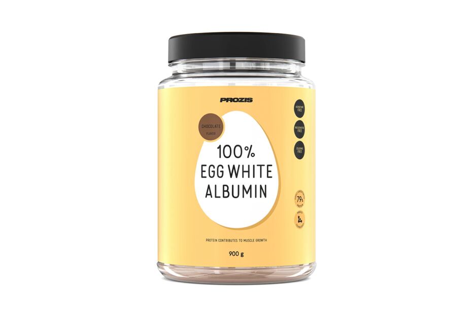 100% Albumina de Clara de Ovo 900 g