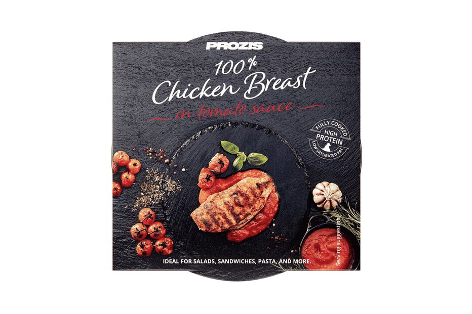 100% Peito de Frango Premium - em molho de tomate 155 g