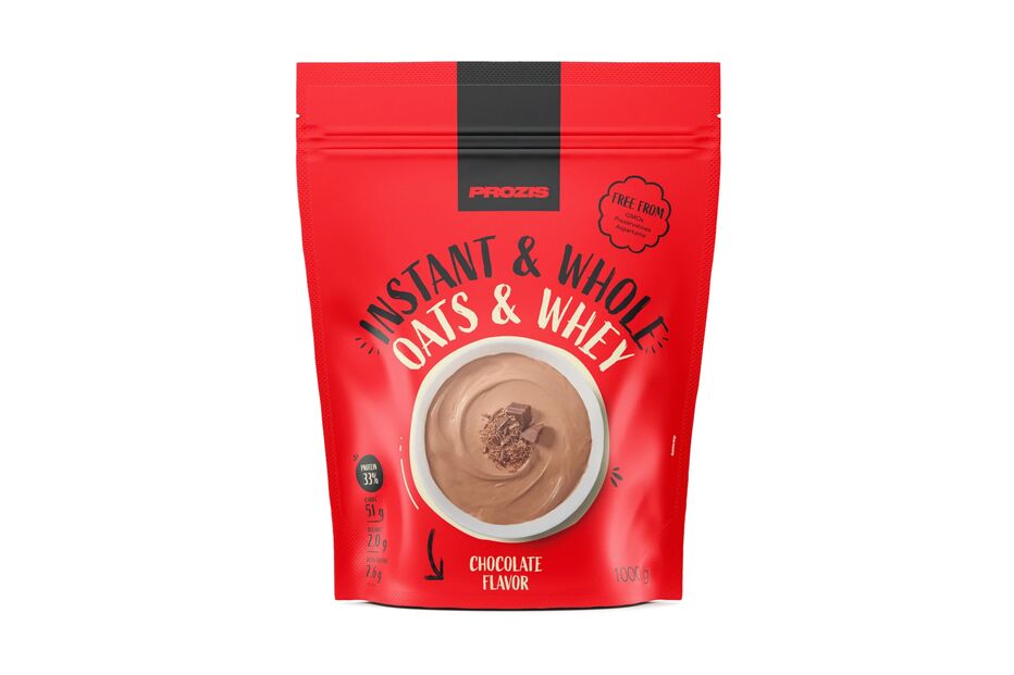 Aveia Integral Instantânea e Whey 1000 g