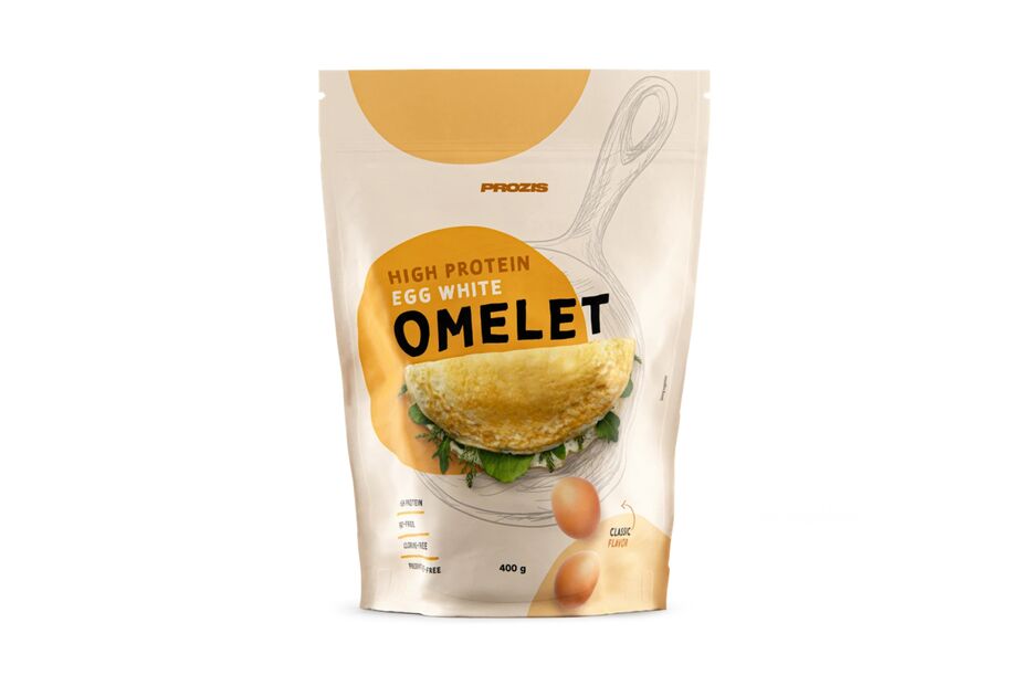 Omeleta Proteica de Clara de Ovo - Clássica 400 g