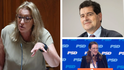 Maria do Rosário, António Ramalho e a filha, Inês Palma Ramalho