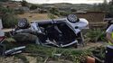 Carro de Manu ficou destruído