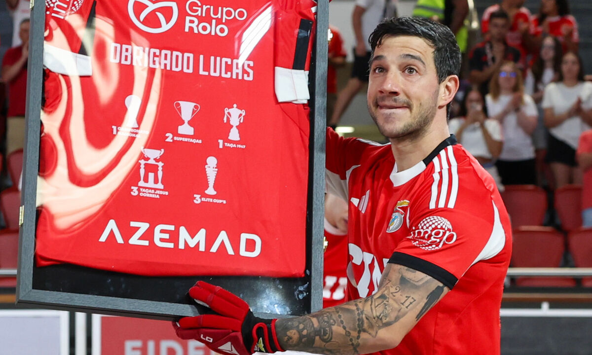 Lucas Ordoñes diz adeus ao Benfica 