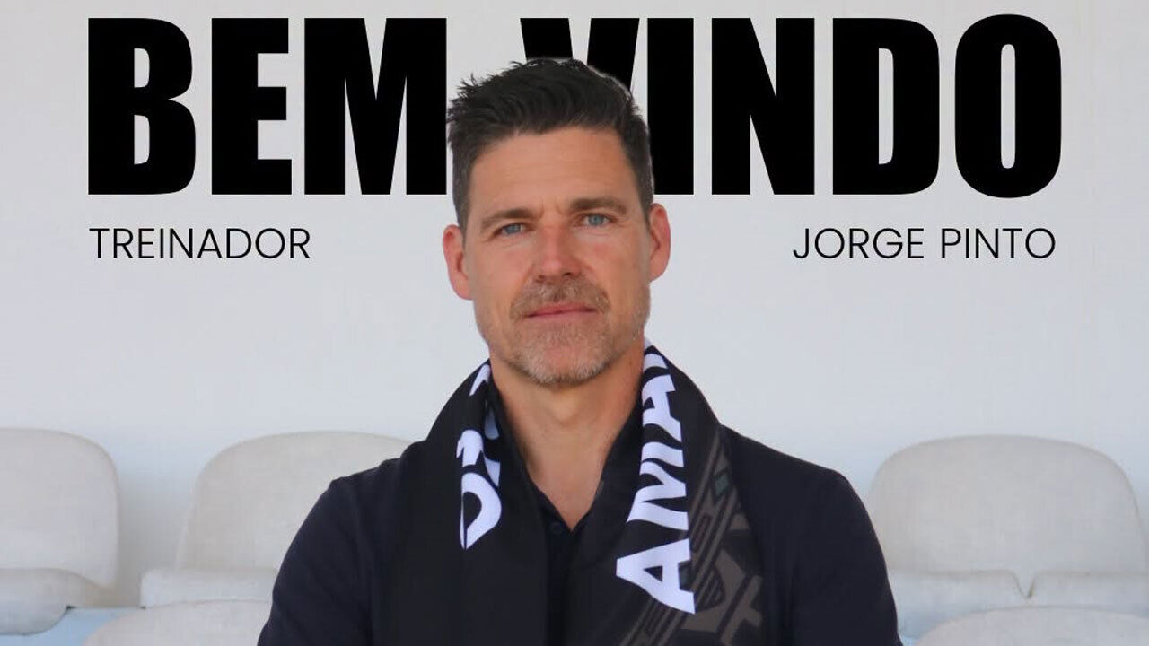 Jorge Pinto, novo treinador do Amarante