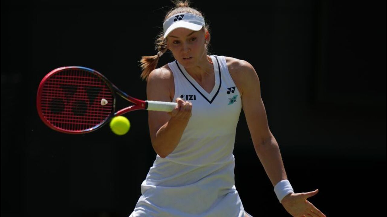 Elena Rybakina, número dois mundial, eliminada na terceira ronda de Wimbledon