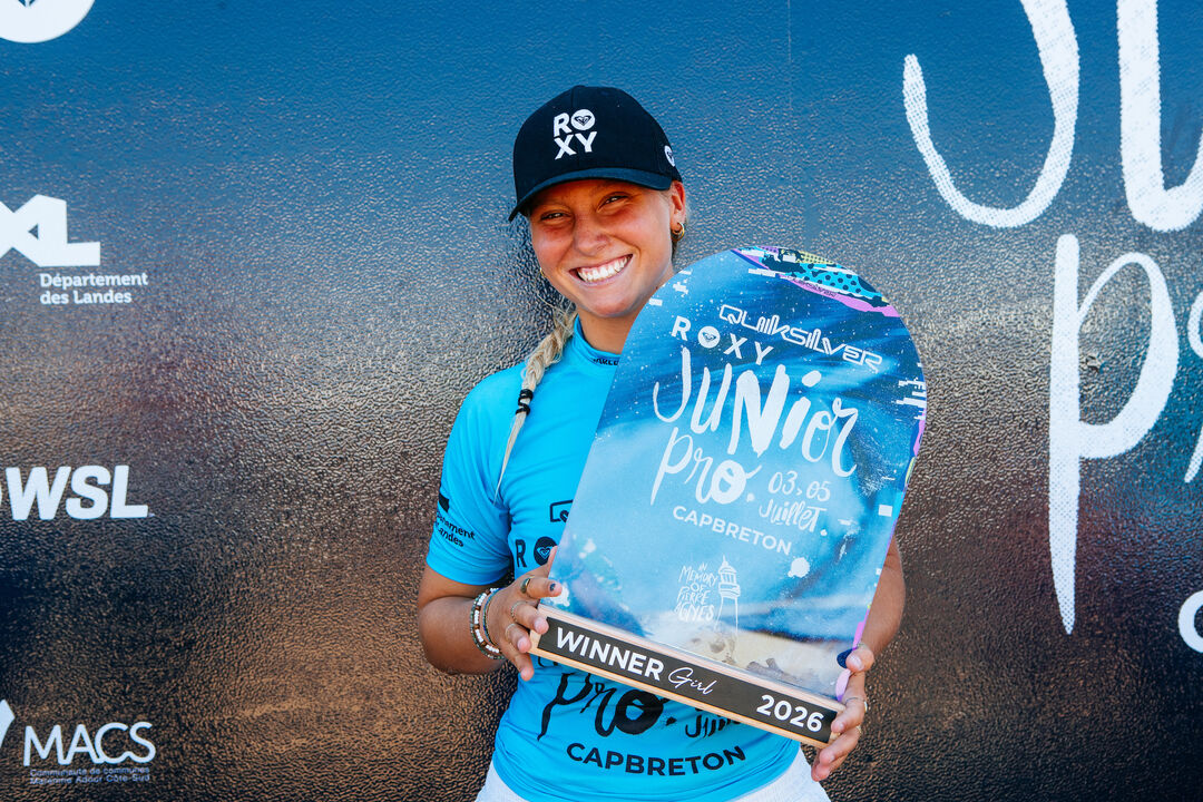 Lua Escudeiro vence Pro Junior em Capbreton