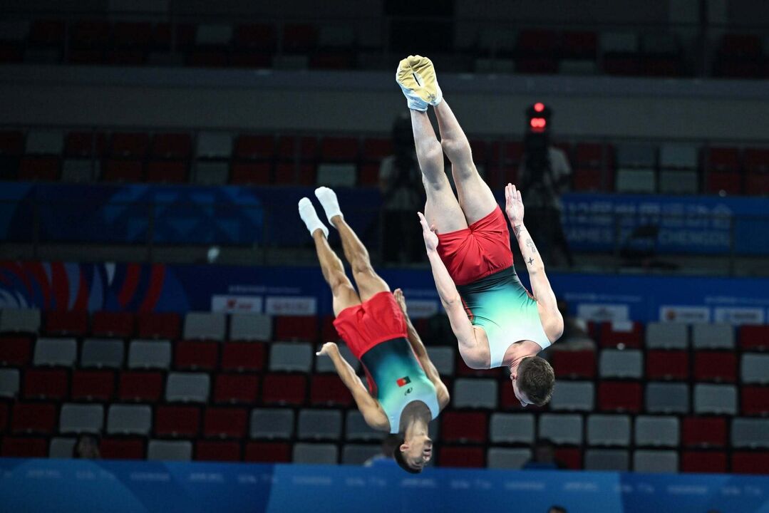 Portugueses conquistam o ouro