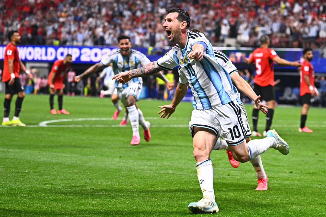 Messi já leva oito golos no Mundial'2026