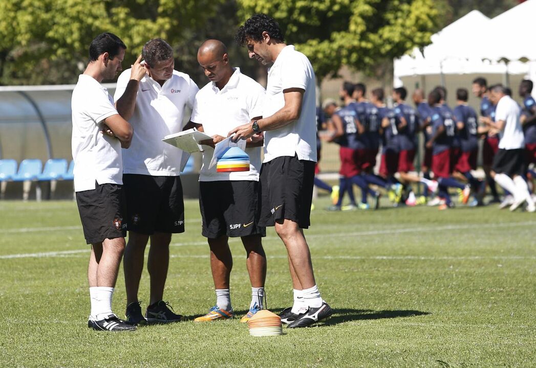 José Pedro no Estágio do Jogador em 2017