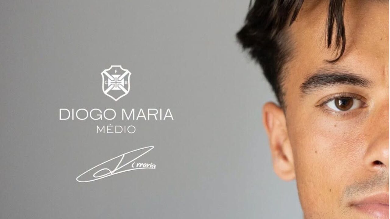 Diogo Maria representa o Belenenses até 2028