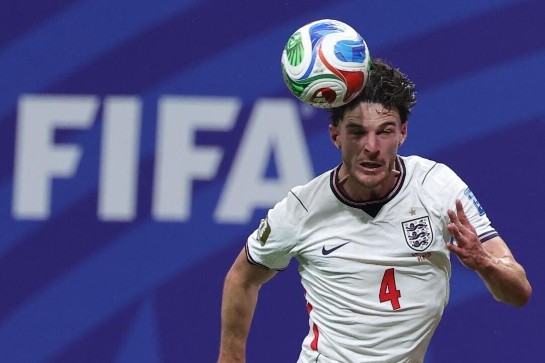 Declan Rice em ação no Mundial'2026