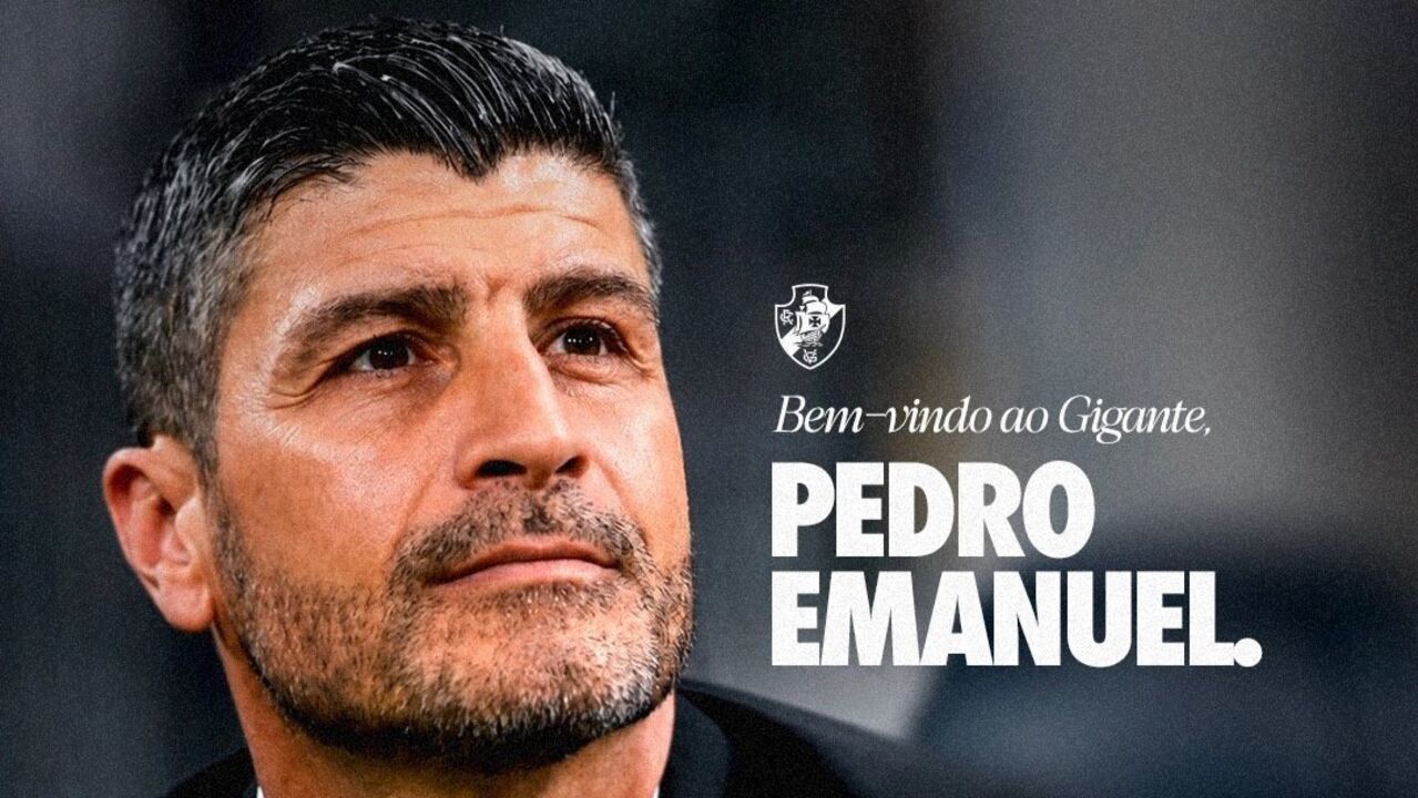 Oficial: Pedro Emanuel é o novo treinador do Vasco da Gama