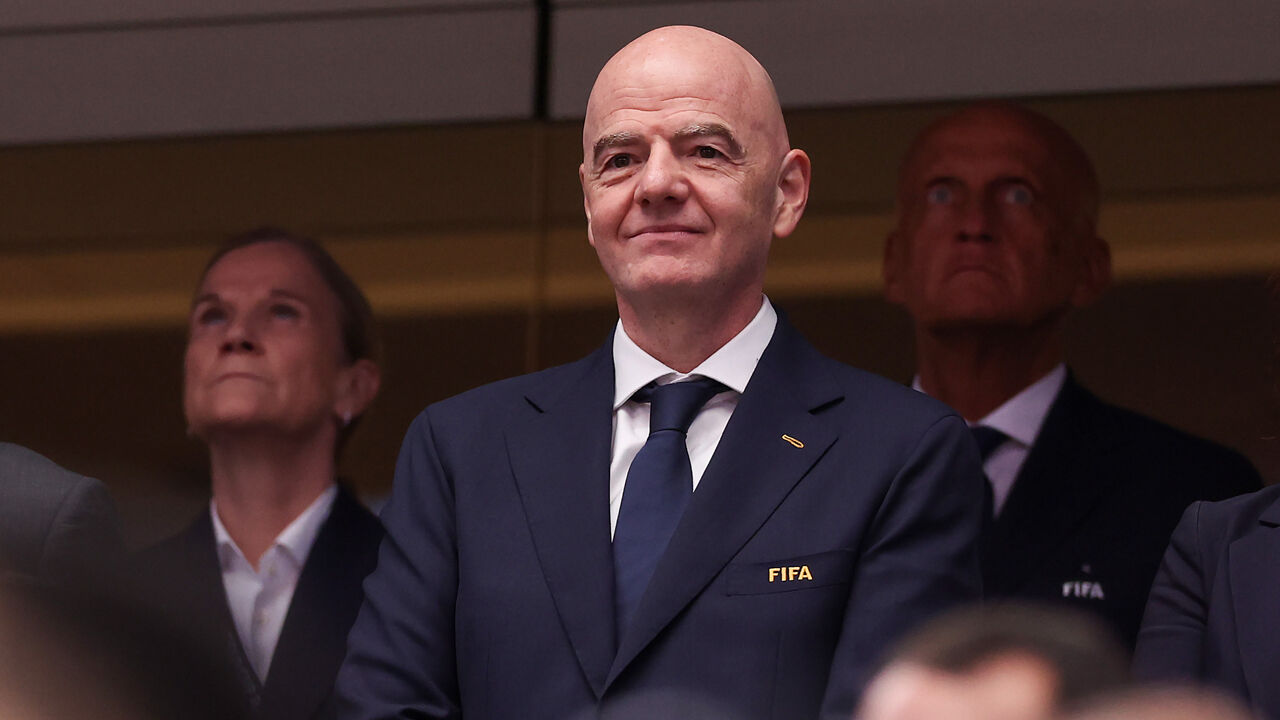 Gianni Infantino foi muito criticado na sequência do 'caso Balogun'