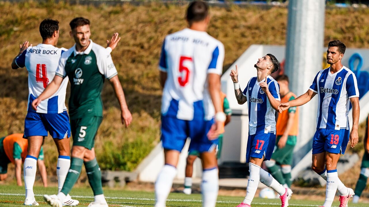 Borja Sainz marcou no FC Porto-Hibernian