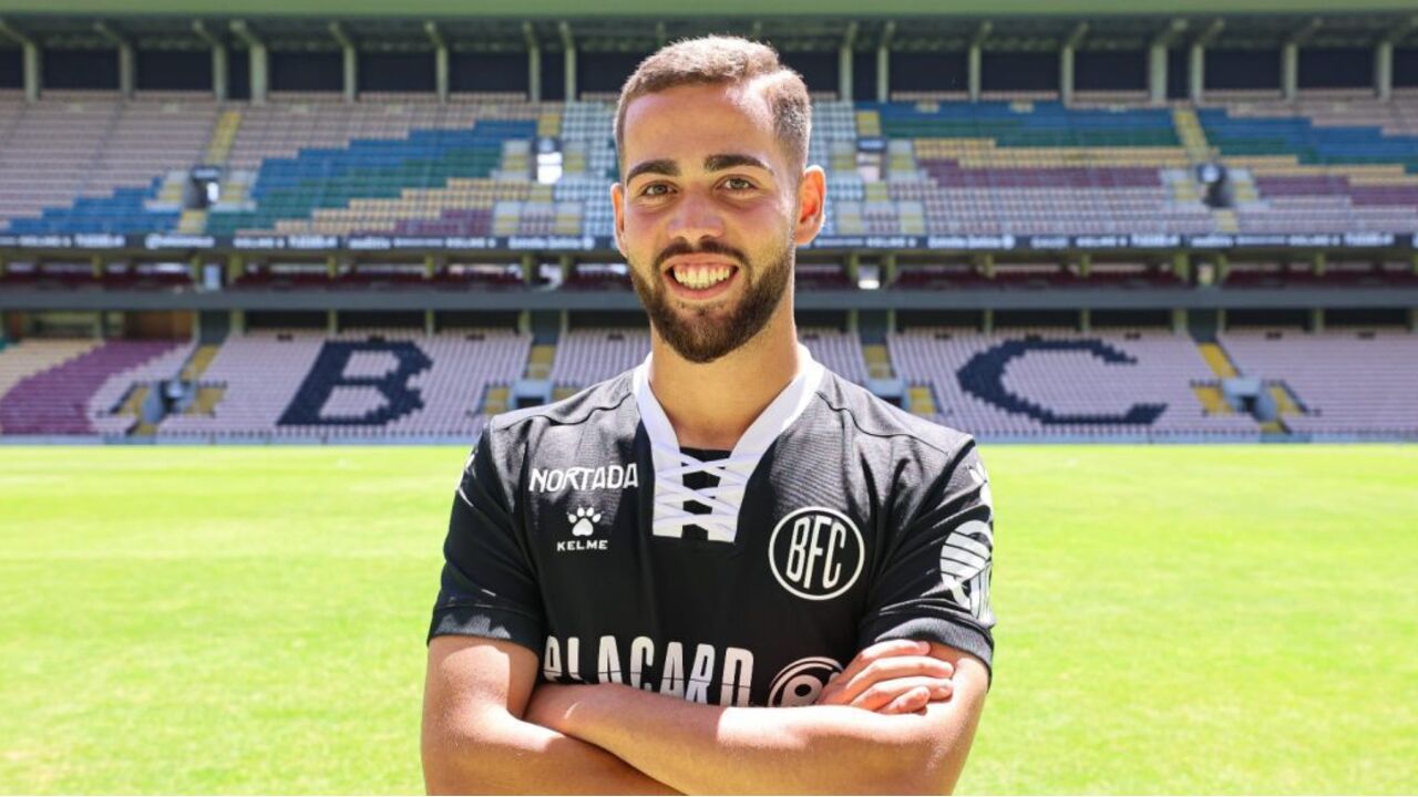 TIago Machado quando renovou pelo Boavista