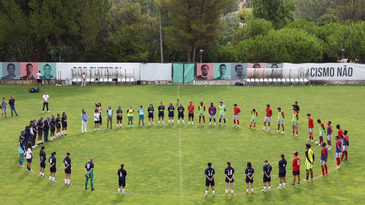 Manú foi recordado antes do treino