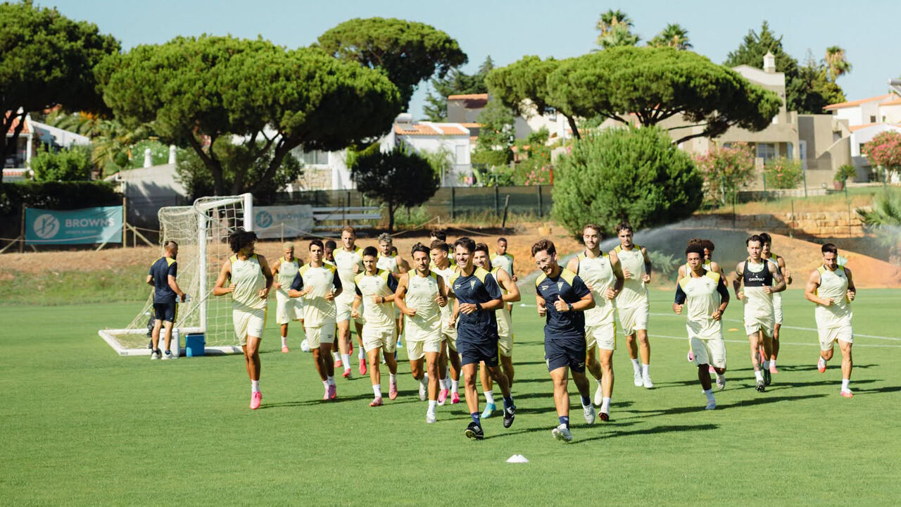 Plantel do Estoril já treinou no Algarve