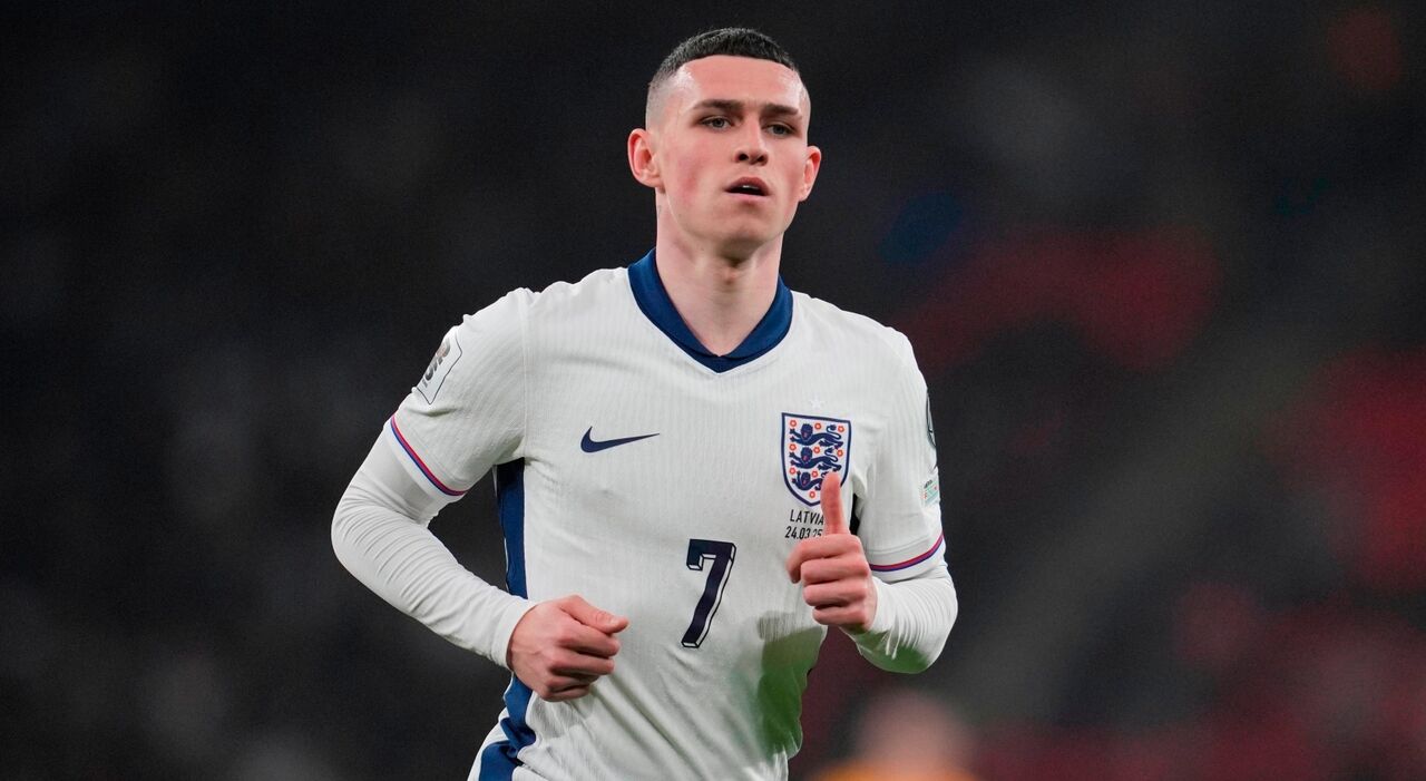 Foden pela seleção inglesa
