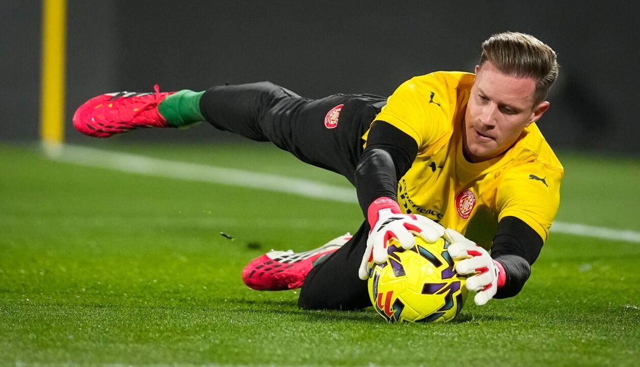 Ter Stegen ao serviço do Girona