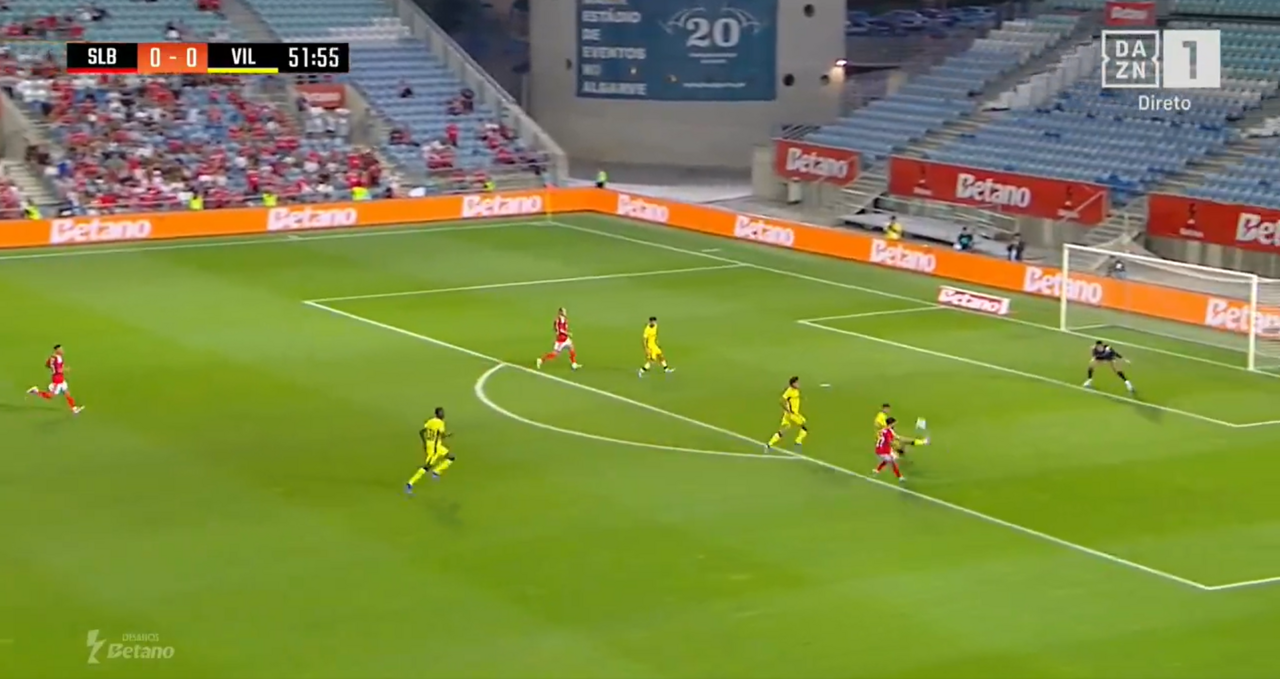 Rafa abre o marcador frente ao Villarreal