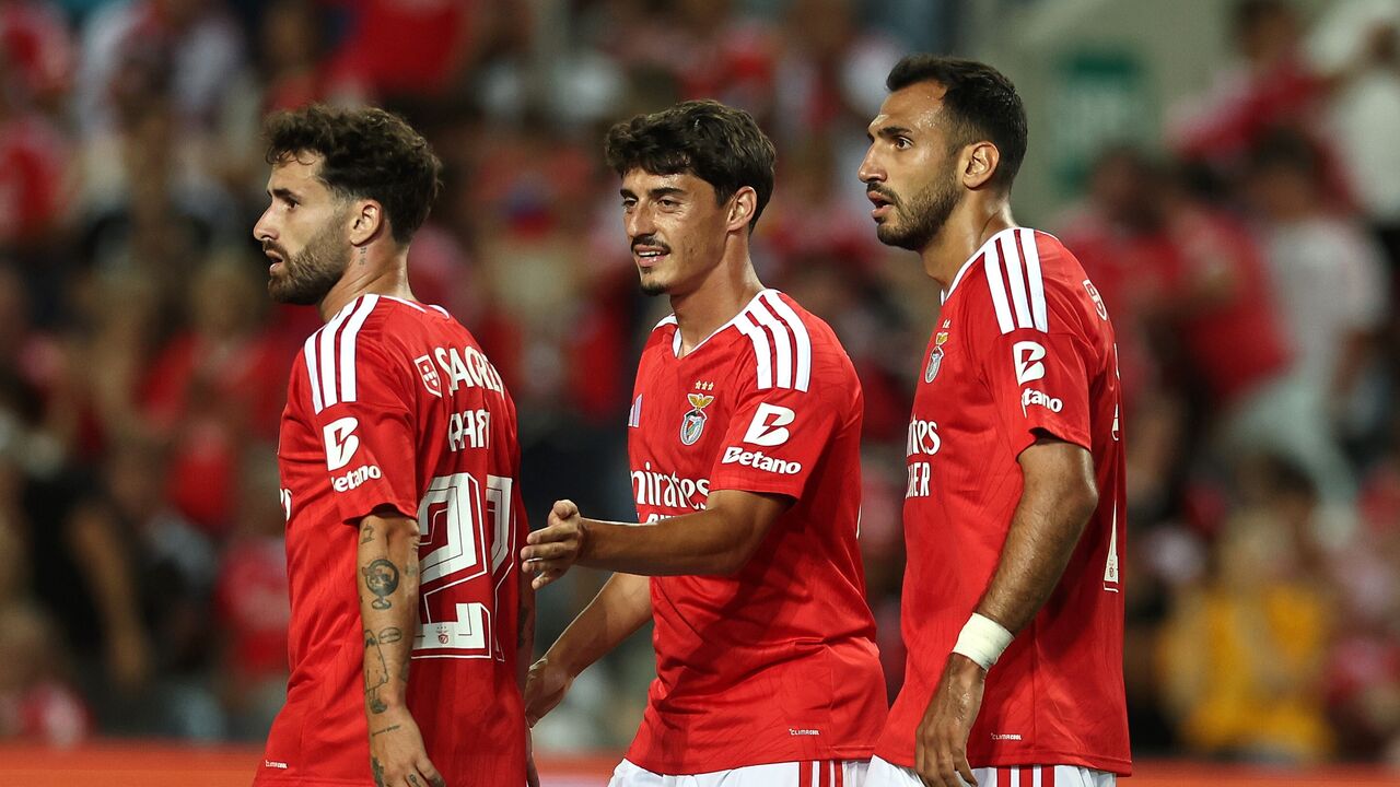 Tiago Gouveia entre os marcadores dos golos, Rafa e Pavlidis 