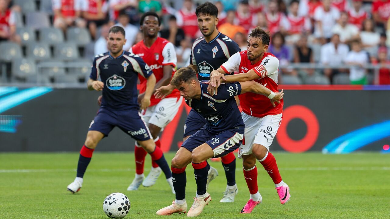 Sp. Braga empata (2-2) com o Celta