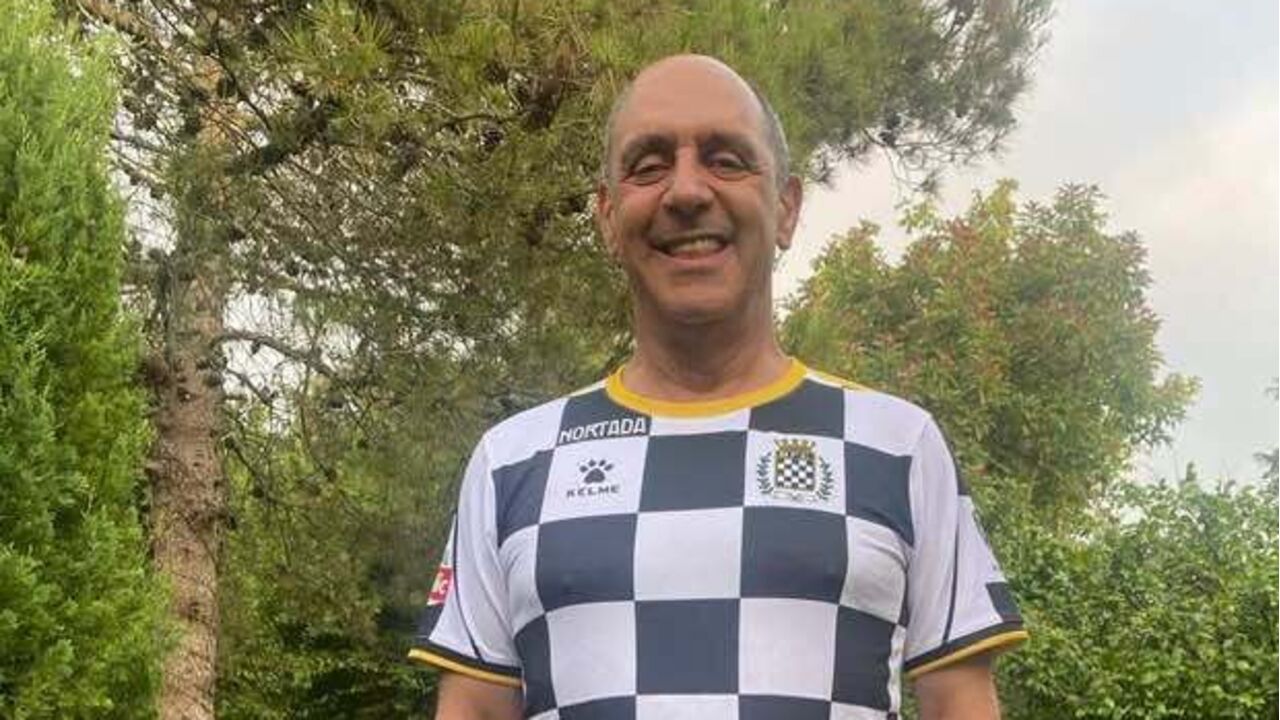 Manuel Pizarro com a camisola do Boavista