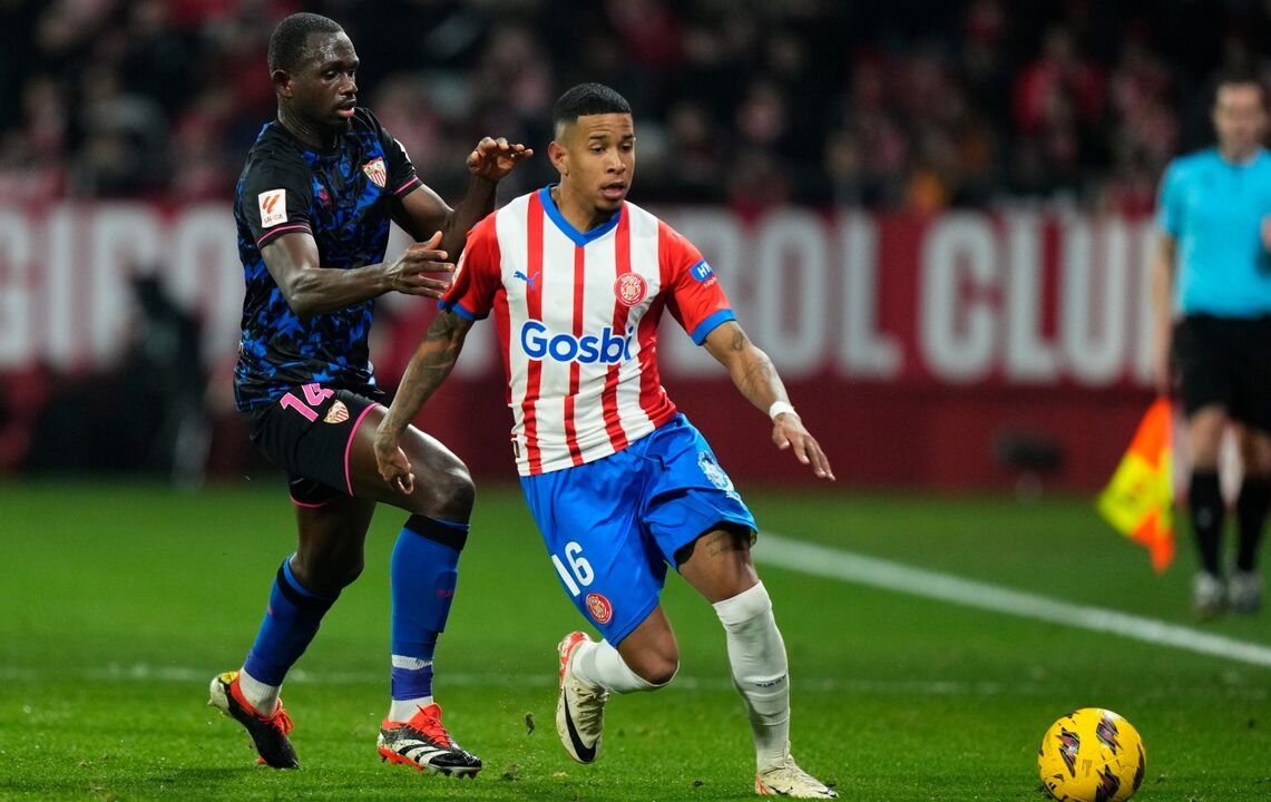 Savinho na passagem pelo Girona
