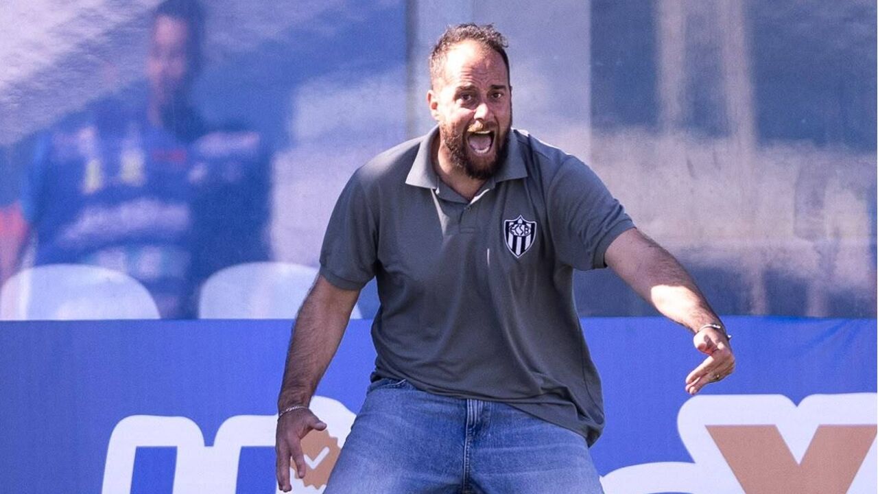 Rui Sacramento em ação na Copa Paulista, após estreia vitoriosa no São Bernardo