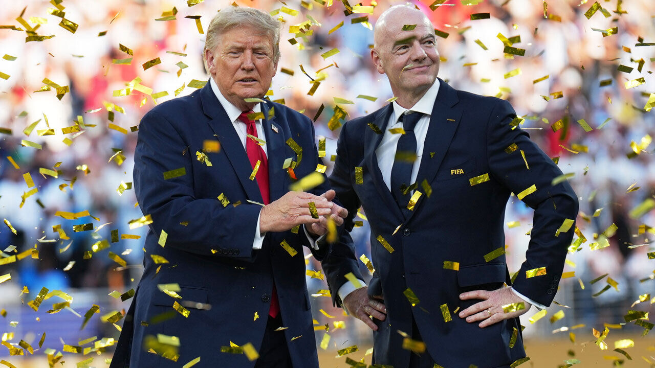 Donald Trump e Infantino 