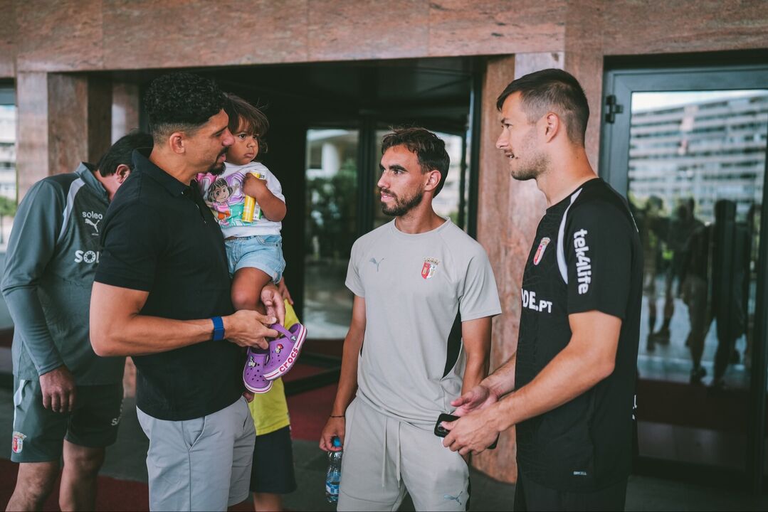 Matheus à conversa com Ricardo Horta e Tiago Sá