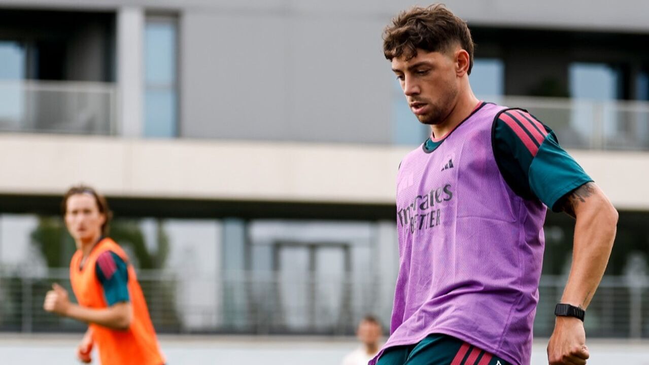 Valverde realizou o primeiro treino de pré-temporada no Real Madrid