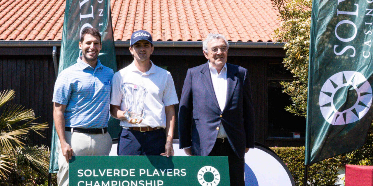 Daniel da Costa Rodrigues, vencedor da última edição, no Oporto Golf Club