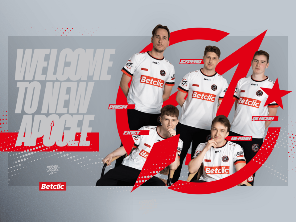 Betclic Apogee apresenta equipa de Counter-Strike 