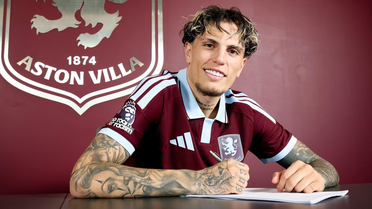 Alejandro Garnacho no Aston Villa