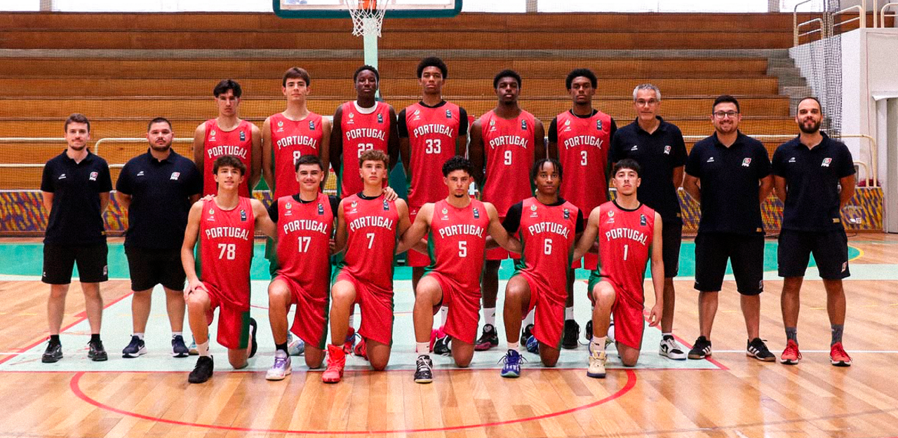 Seleção sub-18 dá início ao Europeu na sexta feira 