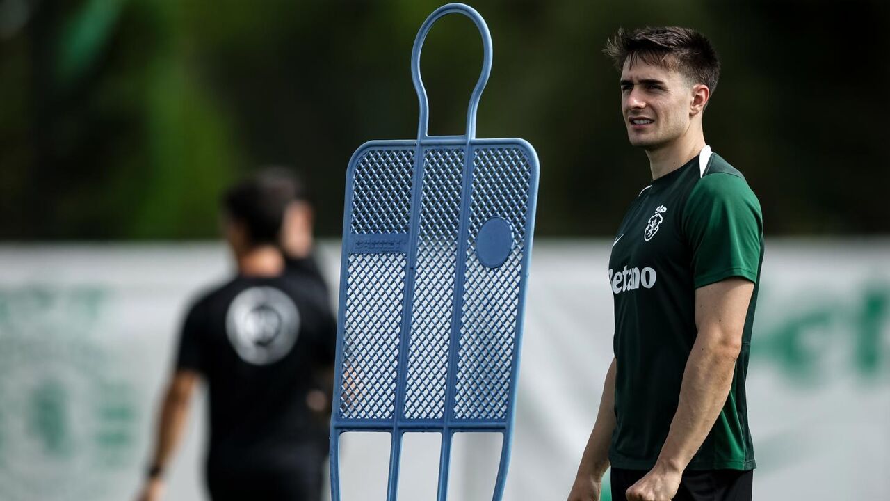 Fresneda treina com o Sporting